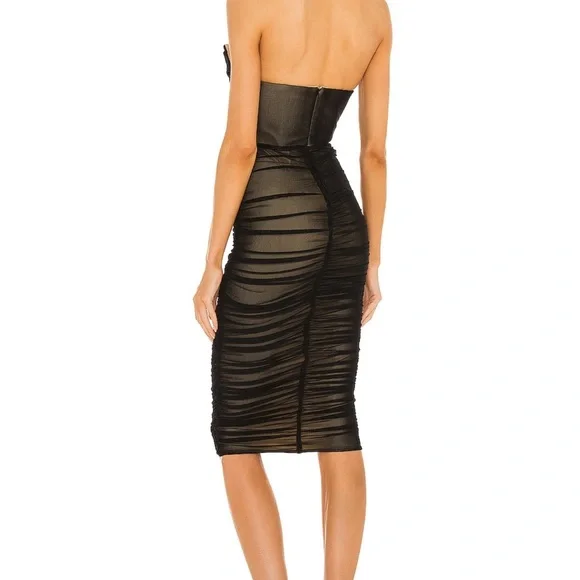 Revolve Michael Costello India Dress in Black XXS - Picture 3 of 3